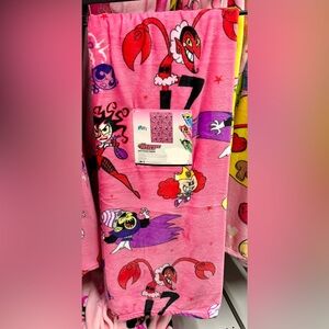new release powerpuff girls plush blanket throw